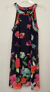 Vestido Betsey Johnson Floral Halter Multicolor Jardín Floral Talla 6 - Imagen 1 de 4