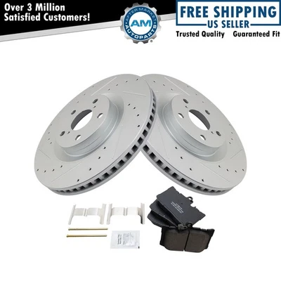 Performance Front Brake Pad & Rotor Kit Fits Lexus - Image 1 of 4