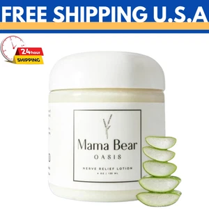 Mama Bear Oasis feuchtigkeitsspendende Lotion Fuß & Bein Komfort, Magnesiumchlorid 4 Oz. USA - Bild 1 von 9