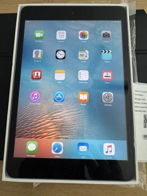 Apple iPad Mini 1st Gen 16GB Tablet  Factory Reset MF432LL A1432 Mint Space Gray - Image 1 of 4