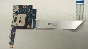 Genuine HP ENVY x360 m6 15.6" Genuine USB & Card Reader Board W/ Flex Cable - Picture 1 of 3