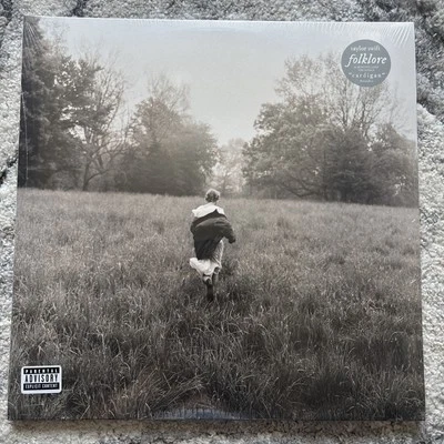 TAYLOR SWIFT ‎FOLKLORE RUNNING LIKE WATER SILVER VINYL RARE SEALED LIMITED 2LP - Image 1 of 2