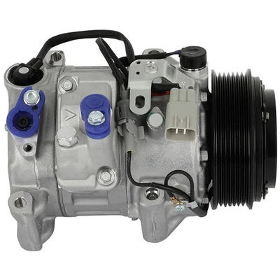 Air Conditioner Compressor w/ Clutch Fits 2008-2009 Toyota Highlander 3.5L - Image 1 of 4