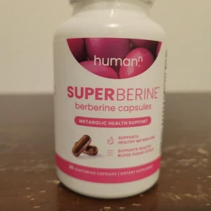 humann SuperBerine Metabolism & Blood Sugar Support 30 Vegetarian Capsules - Picture 1 of 1