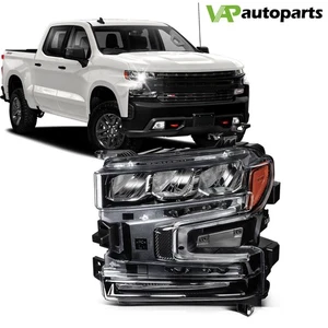 For Chevy Silverado 1500 2019-2022 Headlights Assembly Left Driver Side Headlamp - Picture 1 of 9