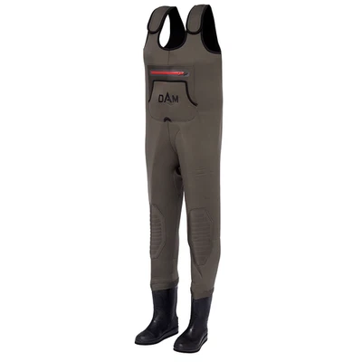 Dam Break Point Neoprene Wader -  Large - Grey / Black  *Clearance Sale* - Image 1 of 2