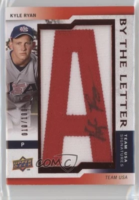 2009 Signature Stars USA By the Letter Signatures /100 Kyle Ryan (letter A) Auto - Image 1 of 2