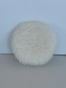 Vintage Puderquaste ~ weiß - Bild 1 von 2