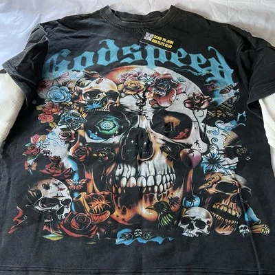 CAMISETA GODSPEED ETERNAL DREAM MANGA TÉRMICA NEGRA - Grande Foto 1 de 4