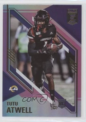 2021 Panini Donruss Elite Rookies Pink Tutu Atwell #131 Rookie RC - Image 1 of 2