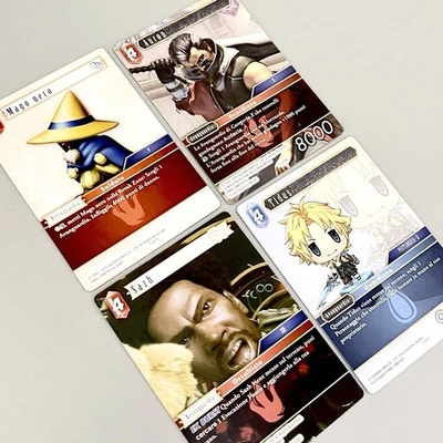 Mercancía del juego de cartas Final Fantasy X PS1 PS2 XIII GBA V Gameboy Advance Merch Foto 1 de 4