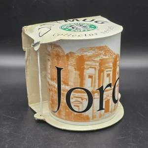 ⭐ Seltene Starbucks City Tasse Jordan Petra 16 oz 2002 Collector Series mit Box - Bild 1 von 6