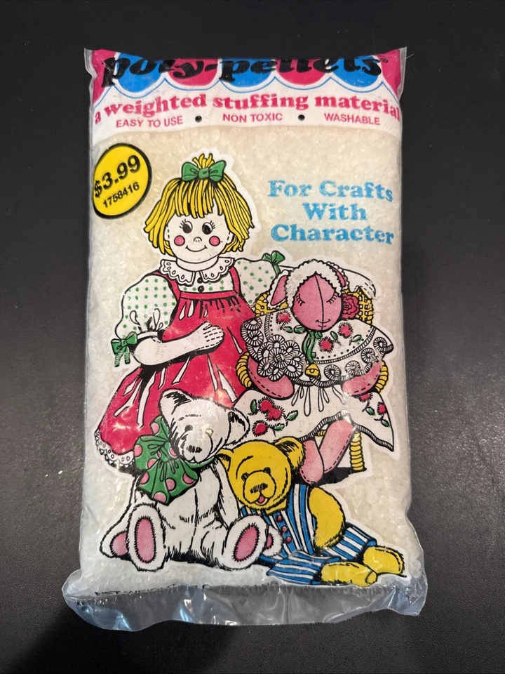 Poly Pellets 100 Polypropylene Weighted Stuffing Material 32oz 2lbs.