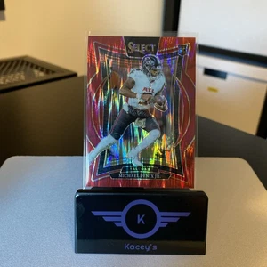 2024 Panini Select - Concourse Michael Penix Jr. #80 - Red Shock Prizm (RC) /249 - Bild 1 von 2