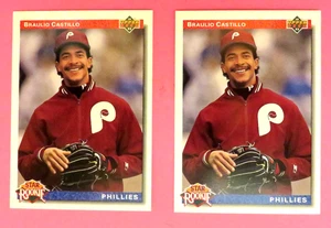 2 - 1992 Upper Deck "Star Rookie" Philadelphia Phillies - BRAULIO CASTILLO (RC) - Picture 1 of 1