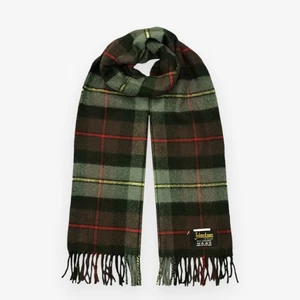 Vintage Johnstons of Elgin Scarf Muffler Cashmere Winter Fringe Scarves - Picture 1 of 4