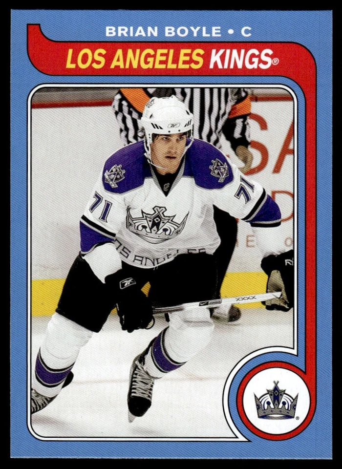 2008-09 O-Pee-Chee 1979-80 Retro Brian Boyle Los Angeles Kings #525 - Image 1 of 2