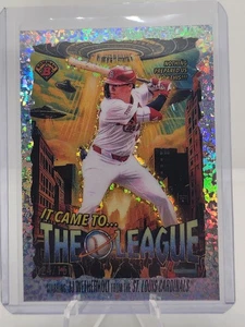 2025 Bowman Chrome J.j. Wetherholt It Came To The League Mini Diamond # 24/150 - Bild 1 von 3