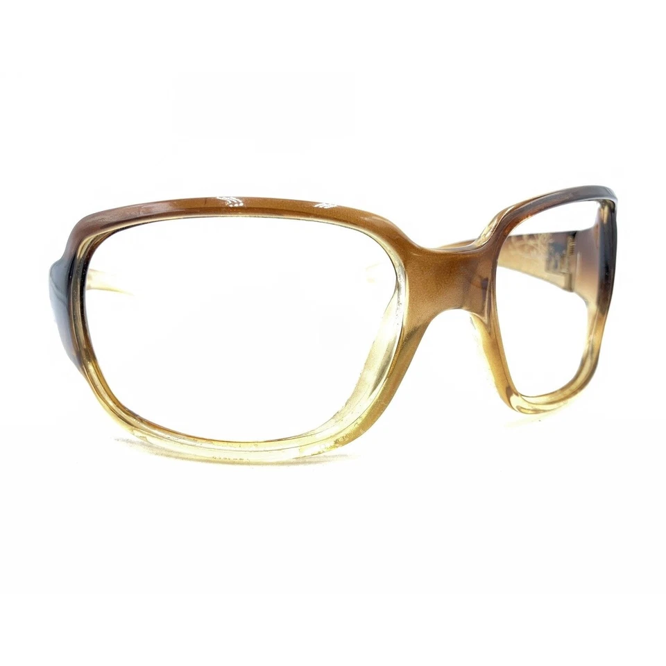 Suncloud Cookie Translucent Brown Gradient Wrap Sunglasses Frames Women Designer - Image 1 of 4