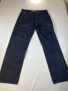 Scifen Jeans Size 34x33 Baggy Rare German Brand Money Hungry Embroidery - Picture 1 of 8