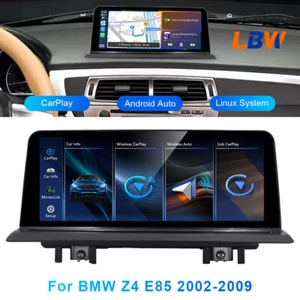 10.25'' Car Multimedia Screen Carplay Android Auto Linux For BMW Z4 E85 2002-09 - Picture 1 of 12