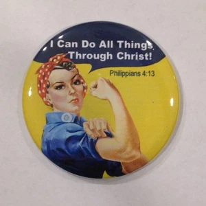Rosie Nietzange WW2 Kühlschrankmagnet Vintage-Stil KAUFEN SIE 3 ERHALTEN SIE 4 GRATIS MIX & MATCH - Bild 1 von 2