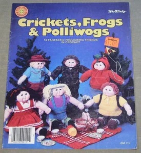 Crochet Pattern Book Crochet Craft Shop Publishing - Crickets, Frogs & Polliwogs - Picture 1 of 1