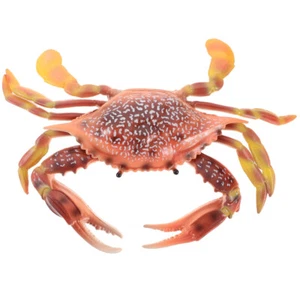 Plastic Crab Model Simulation Sea Animal Marine Model Artificial Realistic Crab - Picture 1 of 12
