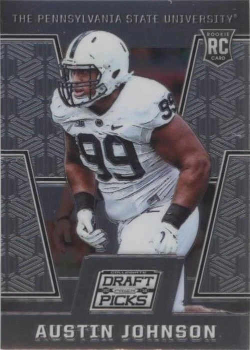 2016 Panini Prizm Collegiate Draft Picks Austin Johnson #153