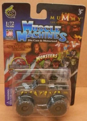 Muscle Machines Carolina Crusher Chevrolet the Mummy Truck Green 1:72 HI-REV - Image 1 of 2