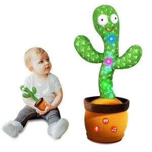 Talking Cactus Toy Dancing the Cactus Baby Toy,Baby Xmas Funny Gifts Baby  - Picture 1 of 8
