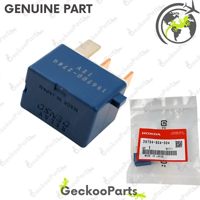Honda Genuine Fuel Pump Relay Assembley (Denso) 12V OEM 39794-SDA-004 - Image 1 of 4