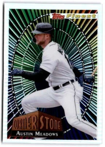 2022 Topps Finest 1994 Cornerstones Holo #94FC-AM AUSTIN MEADOWS Tigers - Picture 1 of 2