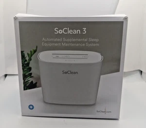 SoClean 3 CPAP/BiPAP Sanitizing Machine White SC1400 MACHINE ONLY - Picture 1 of 4
