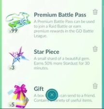  VENTA FLASH 🙂 Pase de Batalla Premium Pokemon Go (500 incursiones premium + 100 bonificaciones)