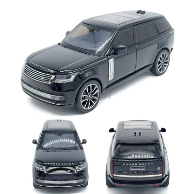1:32 Scale Land Rover Range Rover SV Model Car Diecast Toy Cars Boys Toys Black - Image 1 of 4