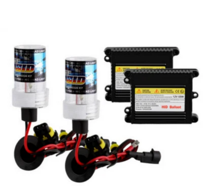 KIT H1 6000k 55w FARI XENO XENON 55W WATT SLIM XENON DIGITALE BALLAST H 1 6000K - Immagine 1 di 4