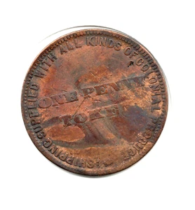 AUSTRALIA LIPSCOMBE H. PENNY RARITY 2 - Bild 1 von 2