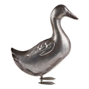 ESCULTURA DE PATO DE HIERRO GALVANIZADO DECORACIÓN DEL PAÍS - Imagen 1 de 9