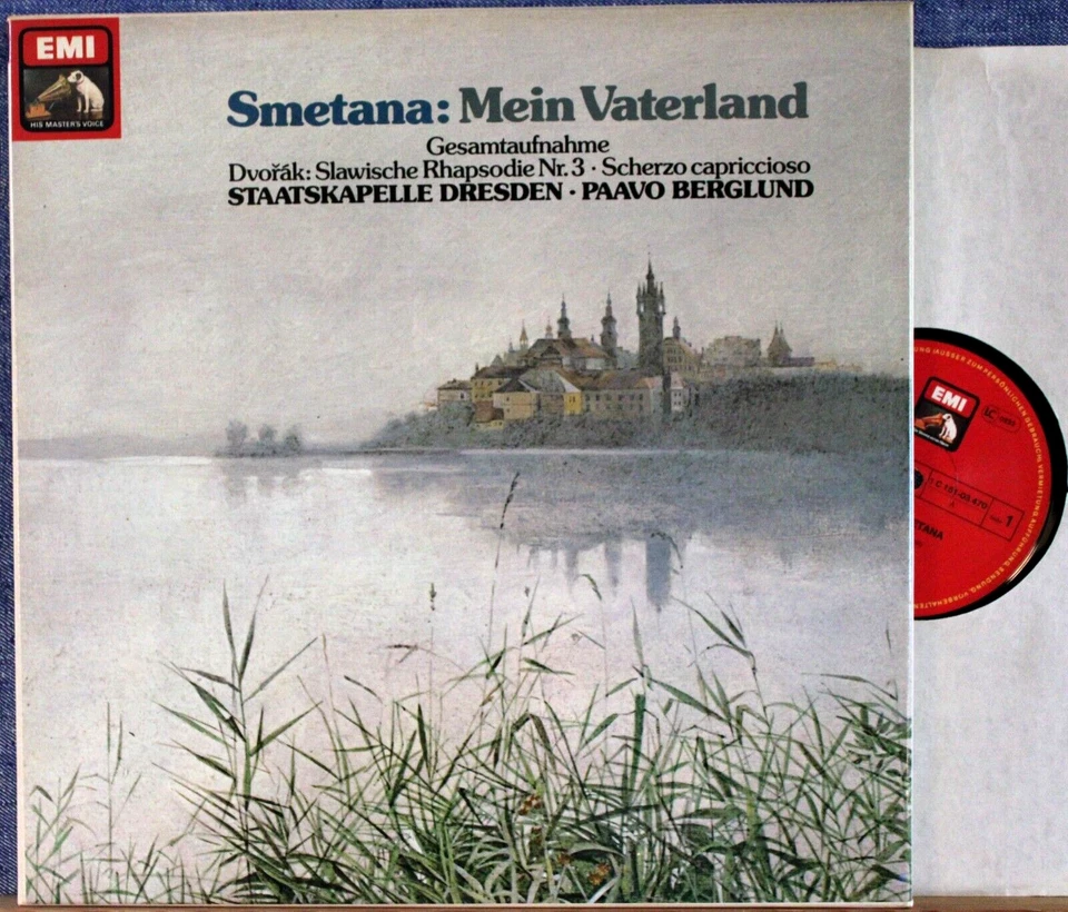 Berglund. Smetana (Ma Vlast) + Dvorak. EMI 151-03 470/1 (2) Box. NM - Image 1 of 1