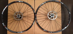 Juego de ruedas de bicicleta de montaña BUCKLOS BC3 llantas de aleación de aluminio de 27,5" con rotores de disco de 6" - Imagen 1 de 8