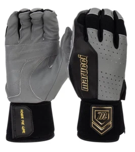 Guanti da Battaglia Uomo Marucci Luxe - Grigio/Nero Taglia S - Foto 1 di 2