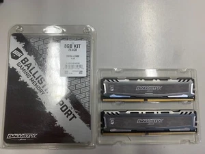 Micron Ballistix DDR4 8gb RAM (2x4 Gb) - Imagen 1 de 3