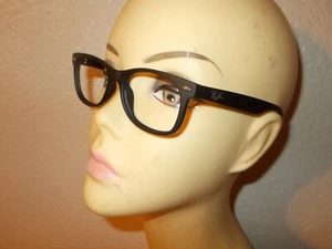 Ray Ban Jr RJ 9052S 100S/55 Matte Black Frame Sunglasses - Picture 1 of 11