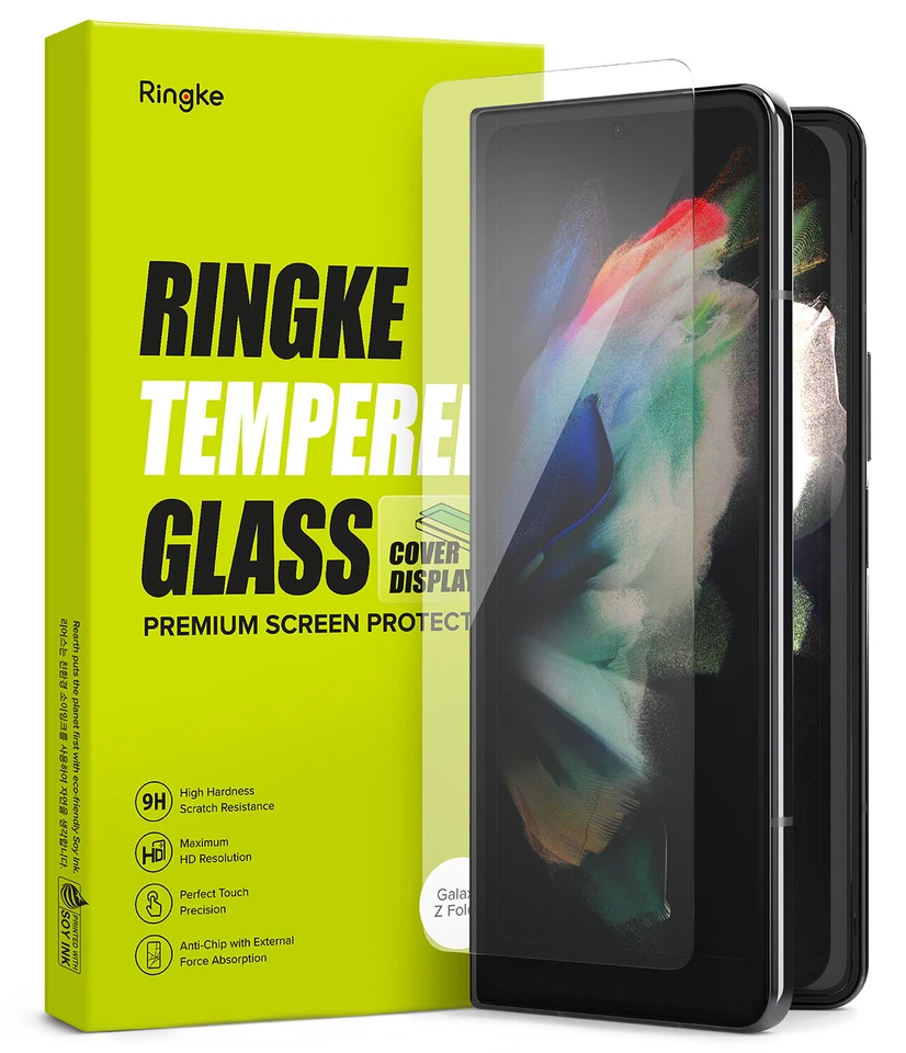 For Samsung Galaxy Z Fold 4 Cover Display Lens Screen Protector Ringke Glass 1PK - Image 1 of 1