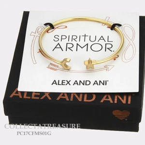 Auténtico PUÑO Alex and Ani Luna y Estrella enchapado en oro 14kt - Imagen 1 de 1