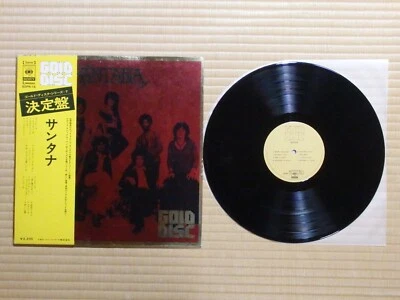 Santana – Santana Gold Disc SOPN 16 Only Japan press Booklet Inner sleeve Obi - Image 1 of 4