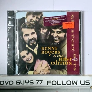 GREATEST HITS KENNY ROGERS AND THE FIRST EDITION (MUSIC CD)(NEW SEALED) - Picture 1 of 1