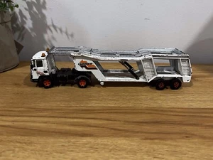 Matchbox K-10 CAR TRANSPORTER 10.4” Carrier Truck Lorry Model 1985 LEYLAND Rare - Picture 1 of 14