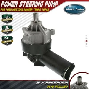 Power Steering Pump with Reservoir for Ford Mustang Ranger Tempo Mercury Topaz - Picture 1 of 9